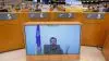 سخنرانی ولودیمیر زلنسکی رئیس جمهور اوکراین در پارلمان اروپا