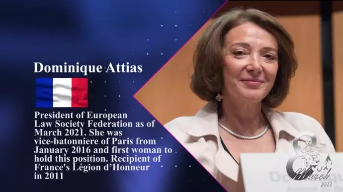 دومینیک آتیاس – رئیس فدراسیون کانون وکلای اروپا با یک میلیون عضو