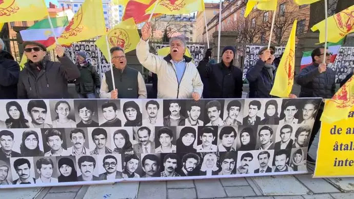 تظاهرات ایرانیان آزاده و بستگان شهیدان سربه‌دار - استکهلم - چهارشنبه ۳فروردین۱۴۰۱ - 2