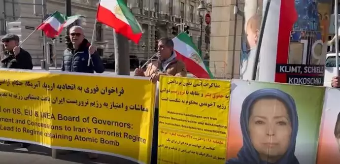 -وین - تظاهرات ایرانیان آزاده همزمان با اجلاس اتمی - 4