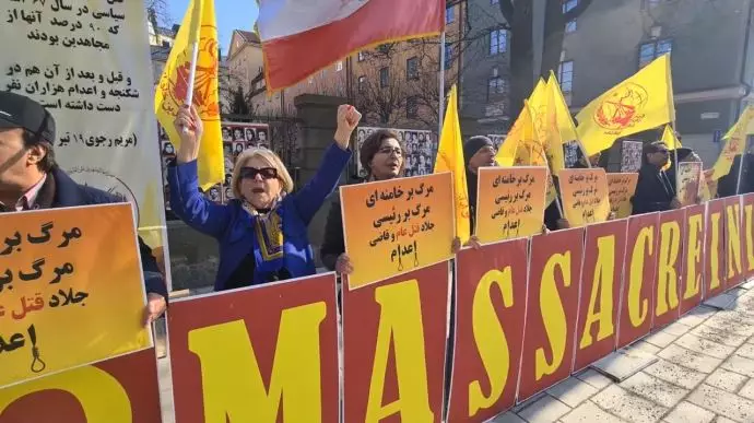 -تظاهرات ایرانیان آزاده و بستگان شهیدان سربه‌دار استکهلم - 4