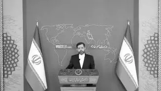 خطیب‌زاده، سخنگوی وزارت‌خارجهٔ رژیم