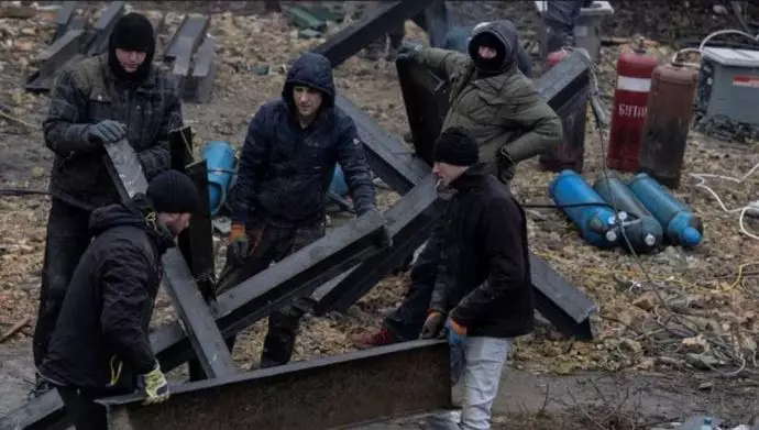 گزارش تصویری ـ چهرهٔ اوکراین در روزهای مقاومت در برابر اشغال - 3