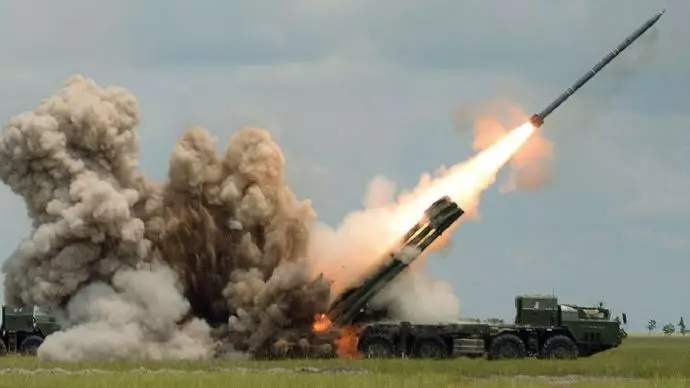 شلیک موشکهای سنگین توسط روسیه
