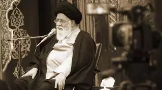 آخوند علم‌الهدی پدزن رئیسی جلاد و نماینده خامنه‌ای در مشهد