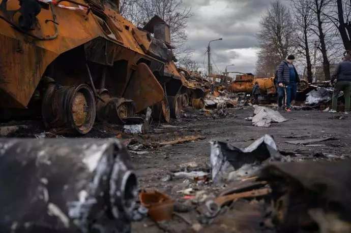 تصاویری از حمله روسیه به اوکراین - 0