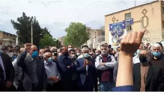 کرمانشاه - تجمع اعتراضی سراسری معلمان - اول اردیبهشت ۱۴۰۱
