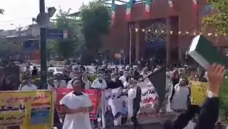تجمع اعتراضی غارت‌شدگان شبکه رمزارز «کینگ مانی»