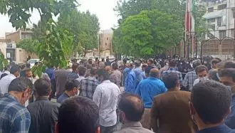 لرستان - تجمع اعتراضی سراسری معلمان - اول اردیبهشت ۱۴۰۱