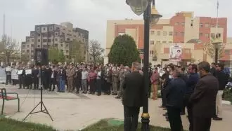 زنجان - تجمع اعتراضی سراسری معلمان - اول اردیبهشت ۱۴۰۱