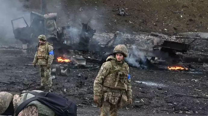 پیشروی آهسته نیروهای اوکراین در شمال کی‌یف