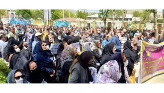 سقز و زیویه - تجمع اعتراضی سراسری معلمان - اول اردیبهشت ۱۴۰۱