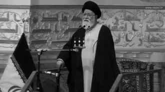 آخوند علم‌الهدی پدزن رئیسی جلاد و نماینده خامنه‌ای در مشهد