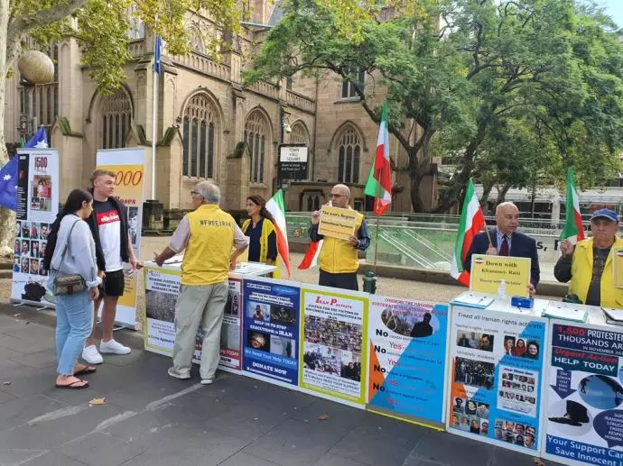 -کارزار جنبش دادخواهی قتل‌عام ۶۷ - فراخوان برای محاکمه خامنه‌ای و رئیسی جلاد در سیدنی - 2