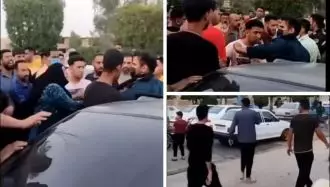مجروح شدن یک شهروند در شهرستان شوش توسط نیروی سرکوبگر انتظامی
