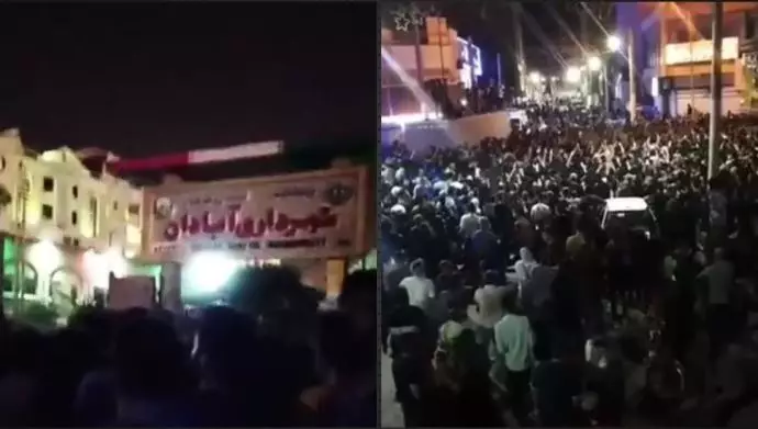 تظاهرات مردم آبادان
