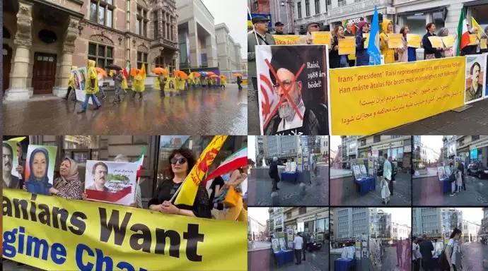 تظاهرات ایرانیان  آِزاده د رکشورهای مختلف جهان