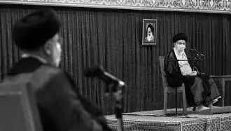 خامنه‌ای ولی فقیه رژیم و رئیسی جلاد