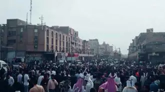 تظاهرات ضدحکومتی ار اهواز - آرشیو