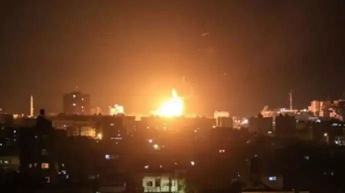 حمله هوایی اسرائیل به محموله تسلیحات رژیم ایران در فرودگاه دمشق