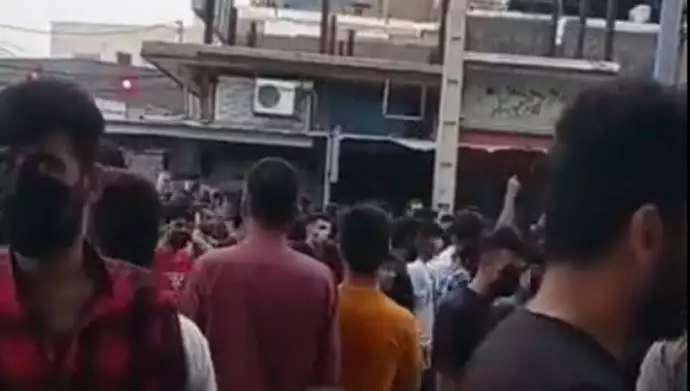تظاهرات مردم مسجدسلیمان