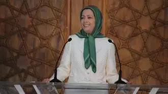 سخنرانی خانم مریم رجوی در مسجد فاطمه زهرا