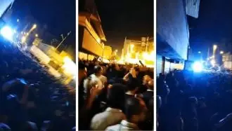 هفتمین شب از تظاهرات خوزستان