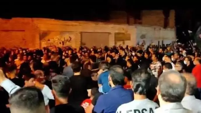 تظاهرات مردم آبادان علیه فساد در حکومت آخوندی