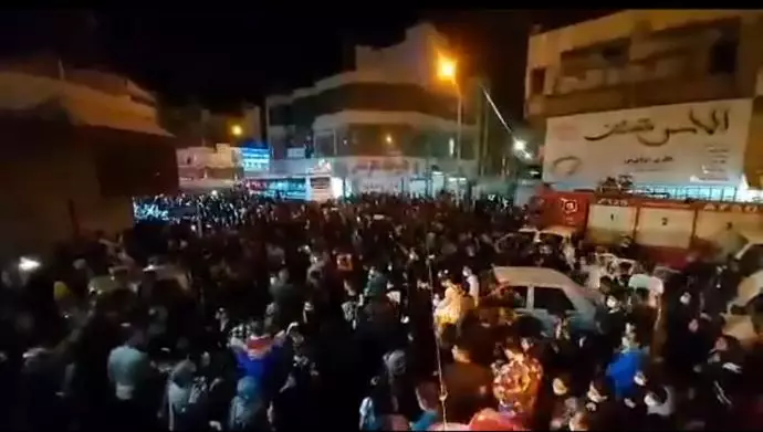 تظاهرات خشمگین مردم آبادان