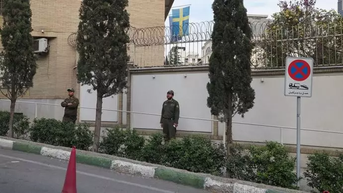 تصویری از سفارت سوئد در تهران