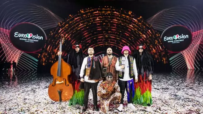 گروه موسیقی اوکراین برنده مسابقه فستیوال موسیقی یوروویژن