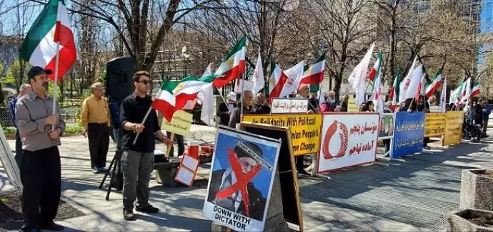 -تظاهرات ایرانیان آزاده در تورنتو - 0
