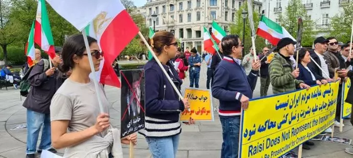 -ایرانیان آزاده در اسلو با برگزاری تظاهراتی به حمایت از قیام مردم ایران - 2