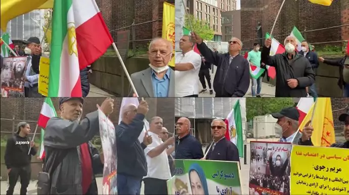 -تظاهرات یاران شورشگر، هواداران مجاهدین و مقاومت ایران در هامبورگ آلمان، - 2