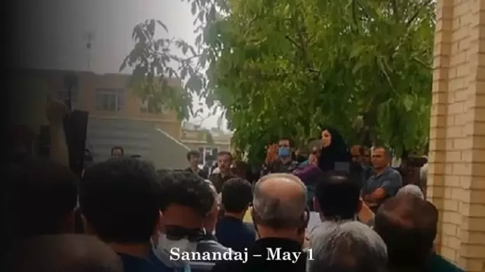 -تظاهرات معلمان و بازنشستگان در ۲۱ استان در روز جهانی کارگر - 13