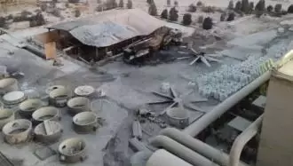 انفجار مهیب در کارخانه تولید کربنات سدیم در فیروزآباد