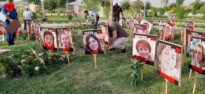 -تجمع اعتراضی خانواده قربانیان هواپیمای اوکراینی در شاهدشهر، محل وقوع جنایت - 2