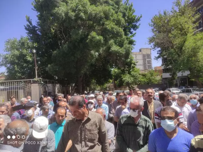 تجمع اعتراضی معلمان در همدان - 3