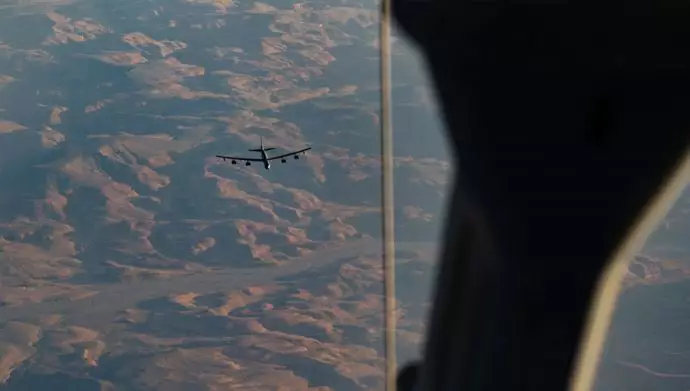 گشت هوایی آمریکا در منطقه خاورمیانه