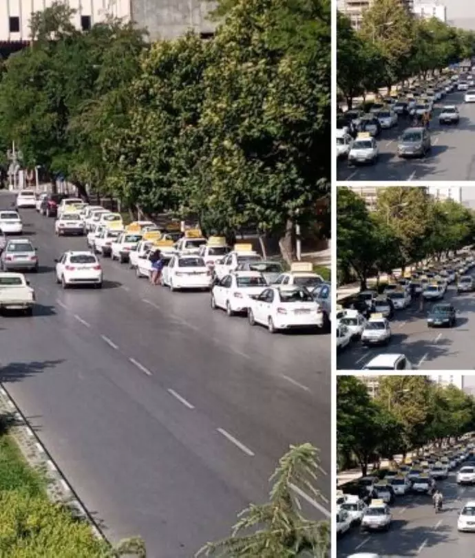 -تجمع اعتراضی مربیان آموزشگاههای رانندگی در مشهد