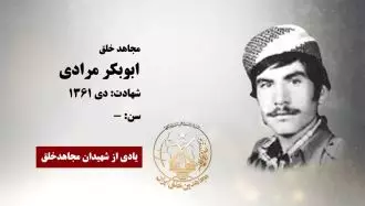 مجاهد شهید ابوبکر مرادی