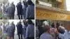 تجمع اعتراضی کارگران شهرداری لالی در خوزستان و غارتشدگان صندوق امانات بانک ملی تهران