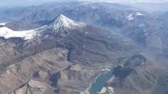 نمایی از قله دماوند