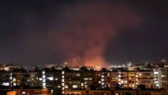 حمله موشکی به مواضع رژیم ایران و حزب‌الله در سوریه
