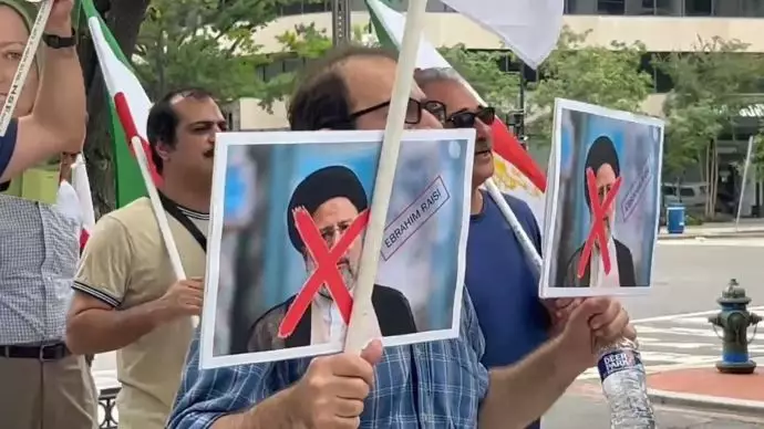 -واشنگتن دی. سی - تظاهرات ایرانیان آزاده در مقابل سفارت بلژیک - 3