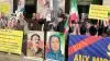 تظاهرات ایرانیان آزاده در بروکسل - آرشیو