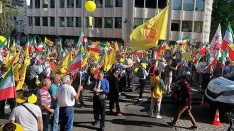 تظاهرات ایرانیان آزاده در بلژیک - پنجشنبه ۲۳تیرماه