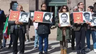 دادخواهان قتل‌عام سال ۶۷ در برابر دادگاه دژخیم حمید نوری