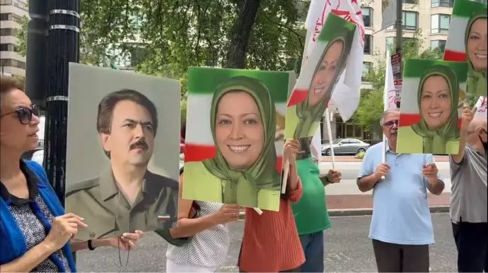 -واشنگتن دی. سی - تظاهرات ایرانیان آزاده در مقابل سفارت بلژیک - 0