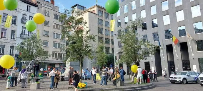 -تظاهرات بزرگ ایرانیان آزاده در بروکسل - 3